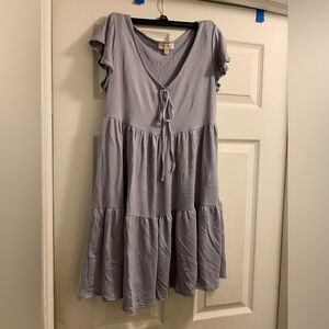 Gently worn blue summer dress size medium.